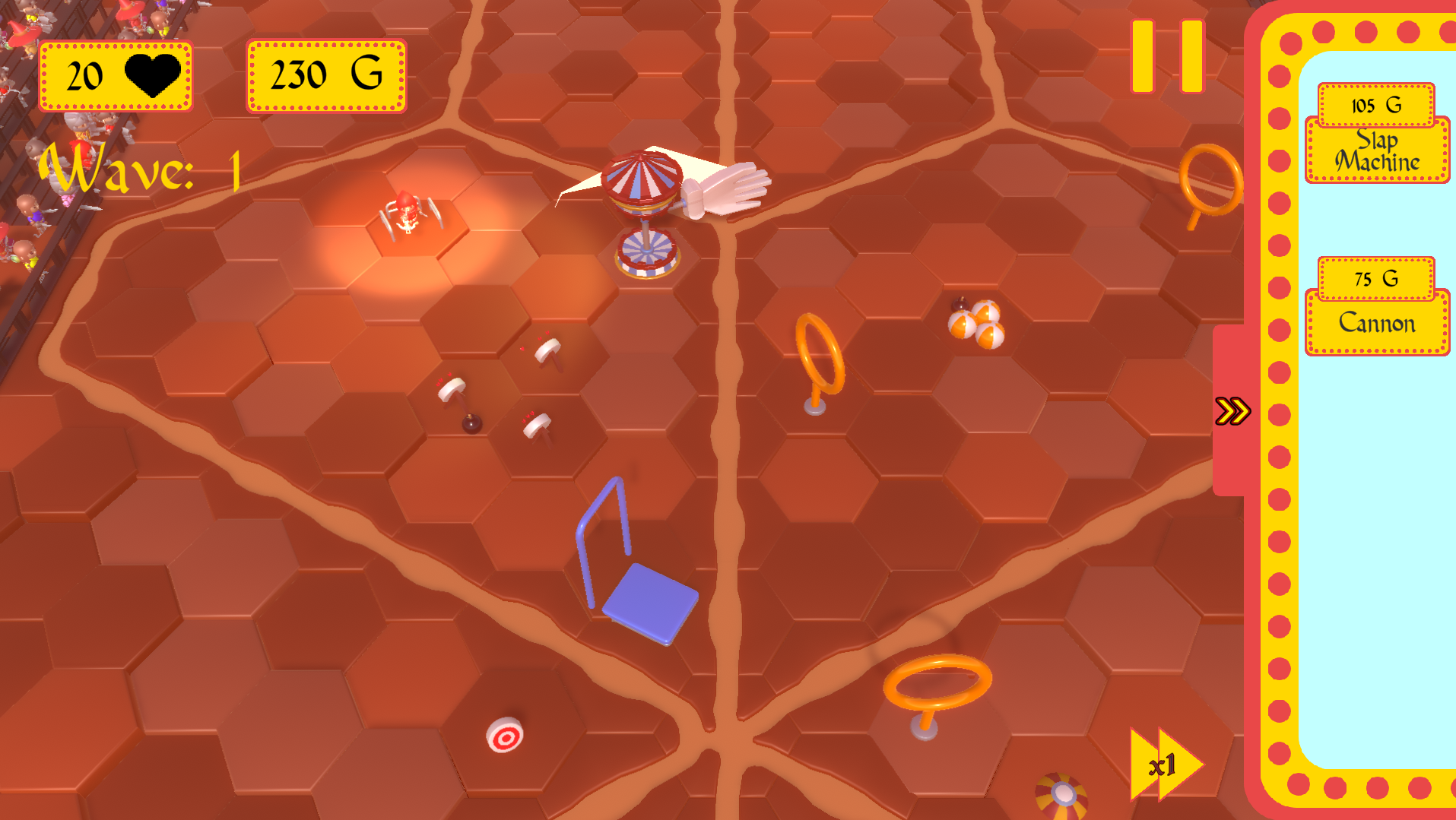 Gloom to Glee gameplay